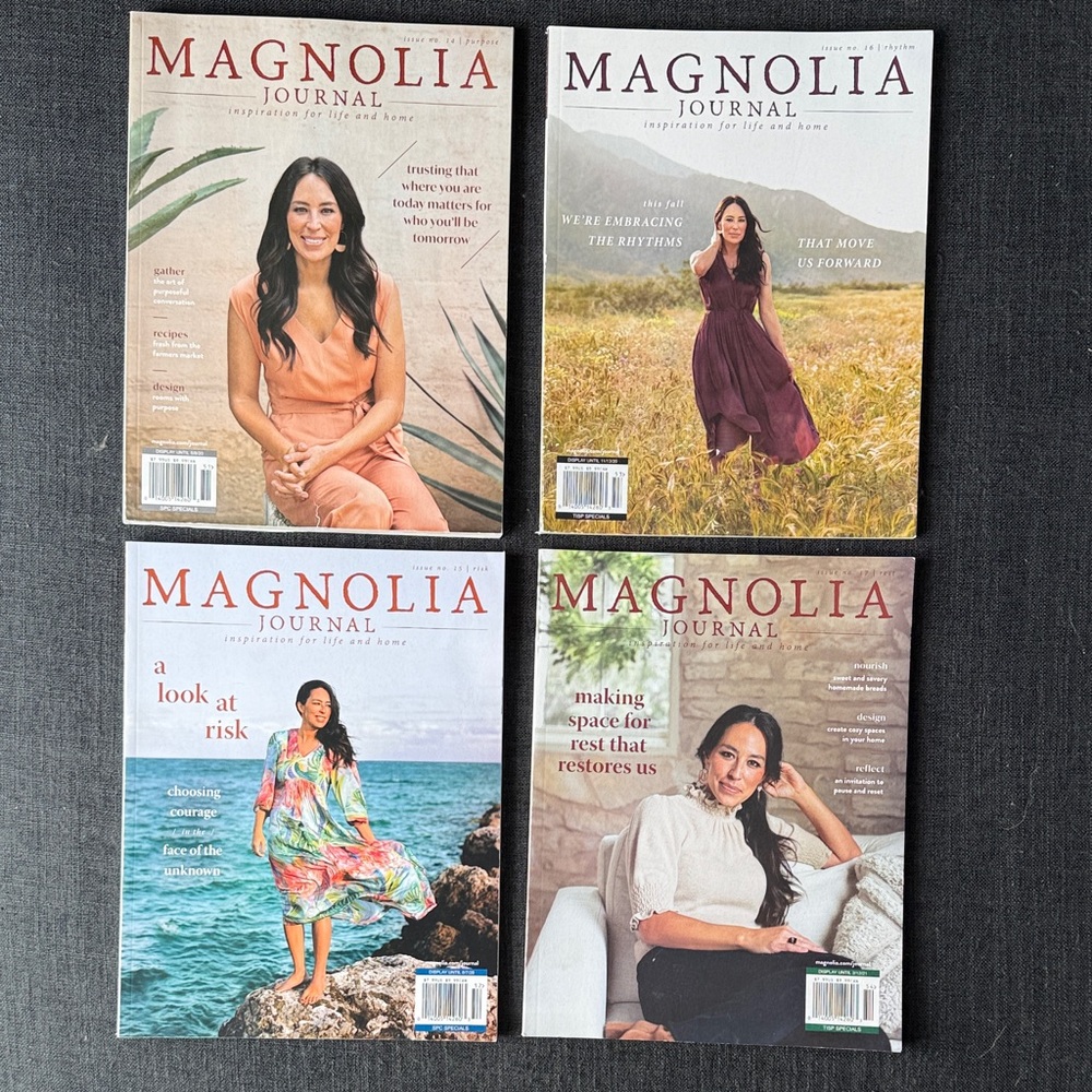 Magnolia Journal Magazines- 2020 Set